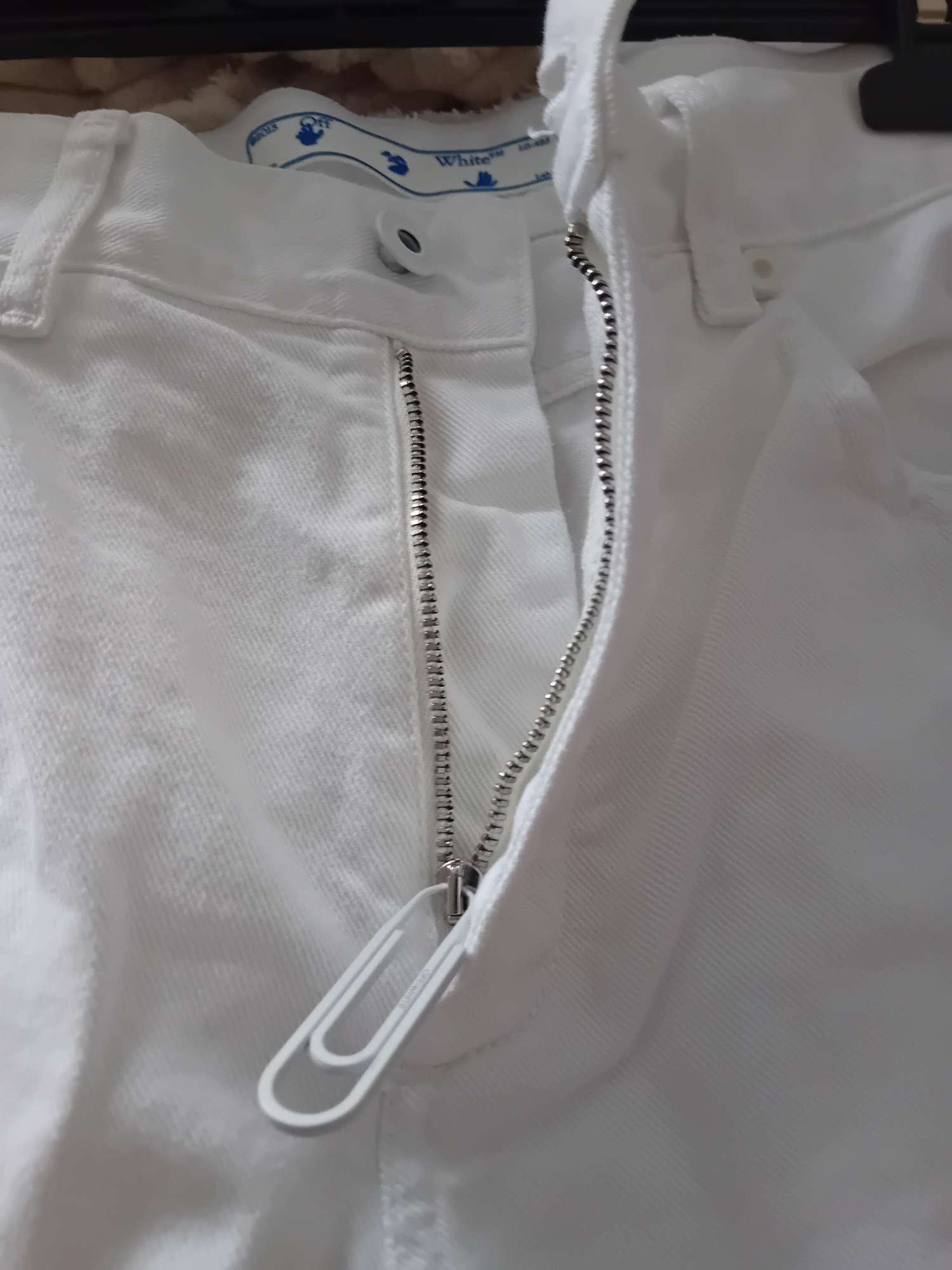 Dámske biele džínsy Off-White
