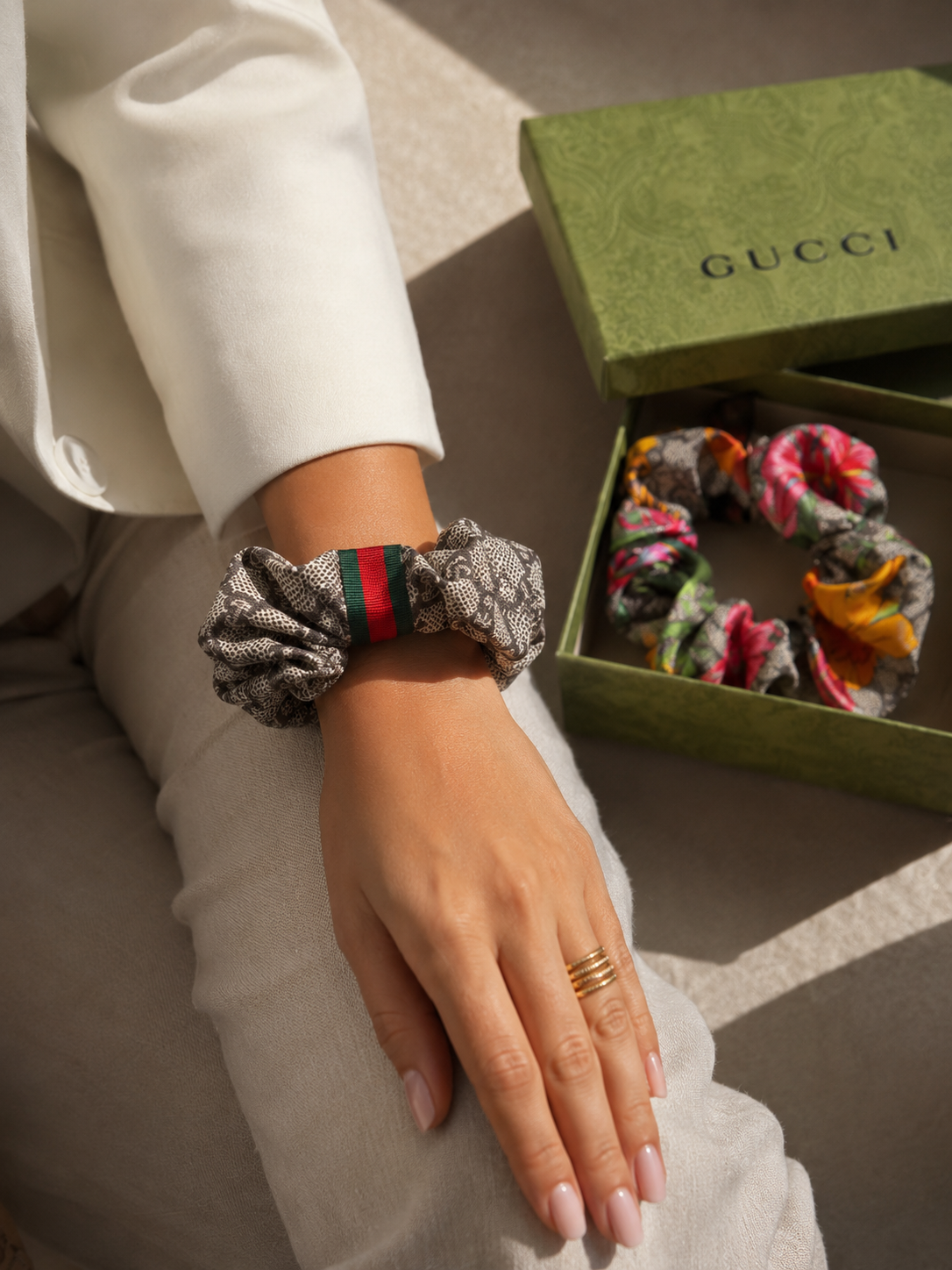 Gucci set gumičiek