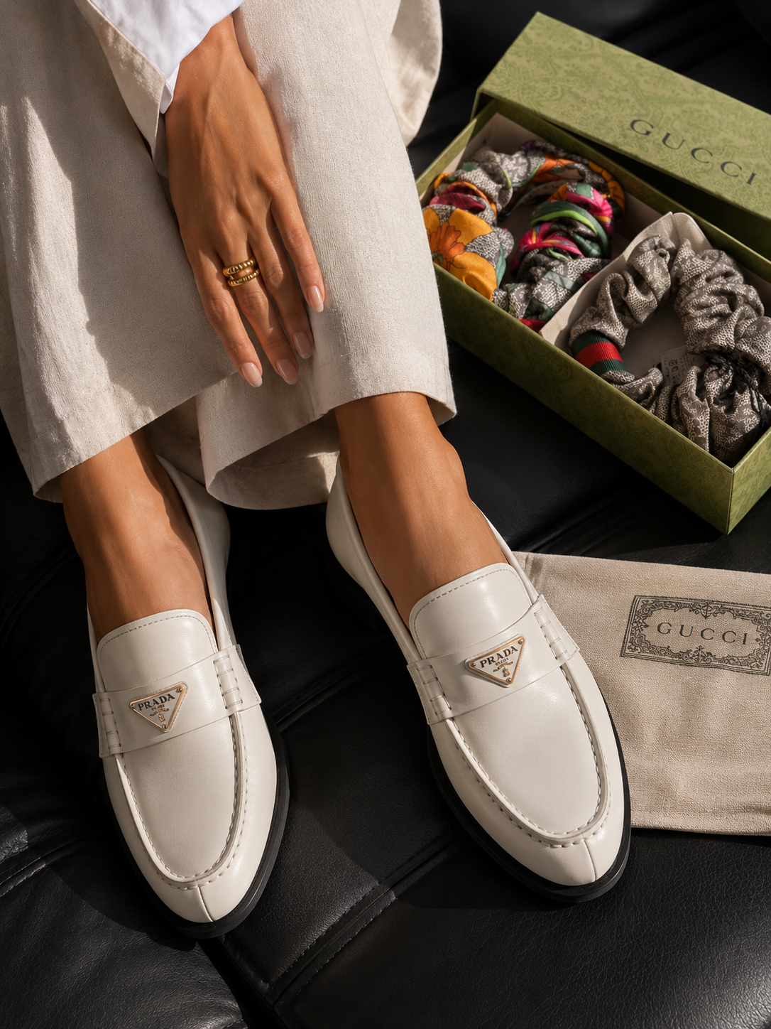 Gucci set gumičiek