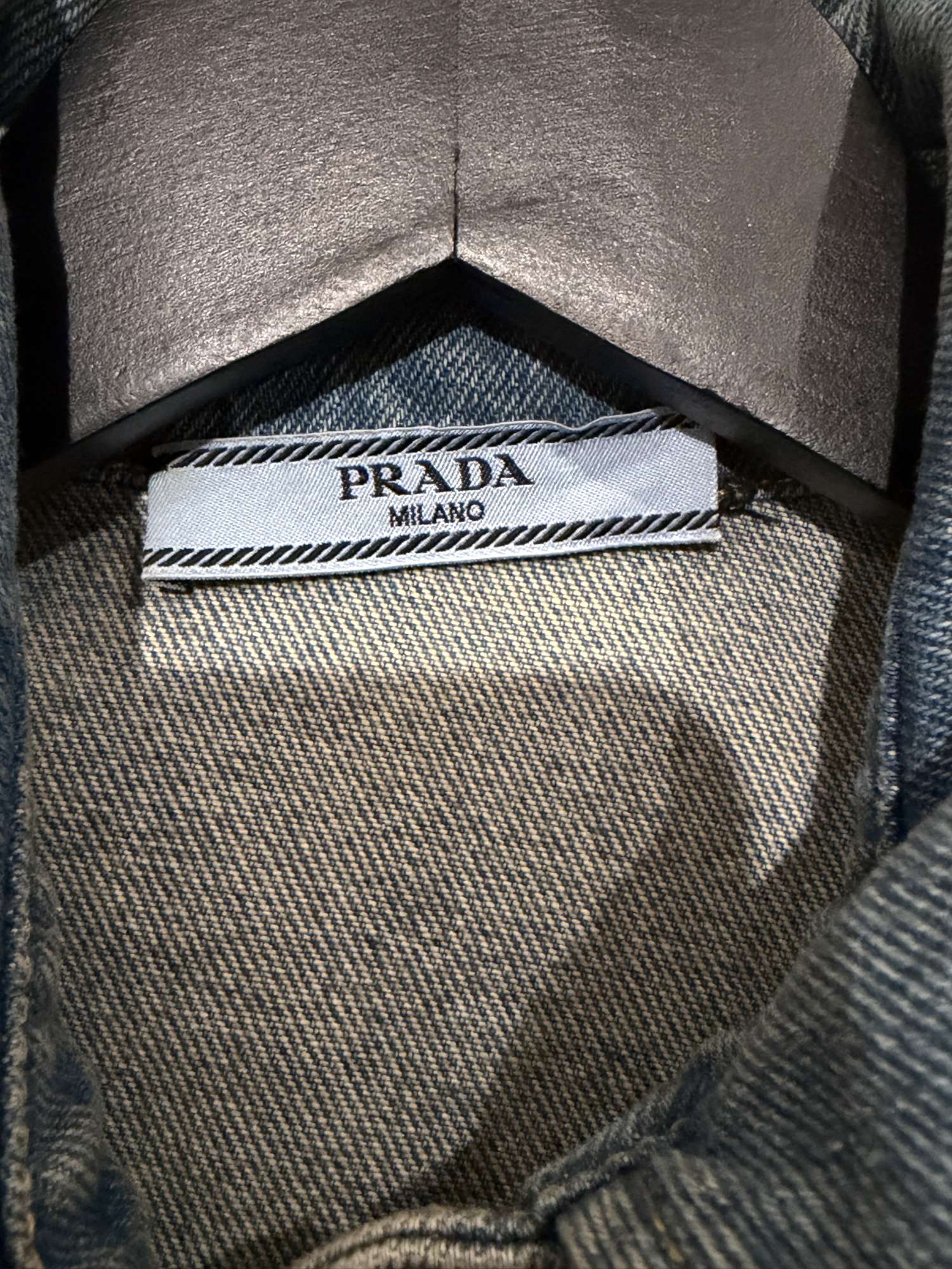 Prada košeľa demin