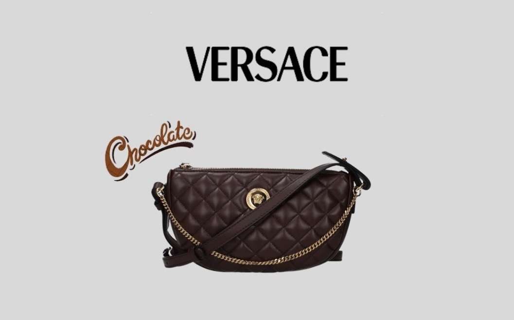 Versace čokoládová kabelka