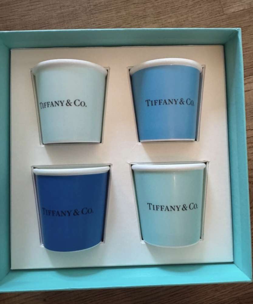 Tiffany poháre na kávu