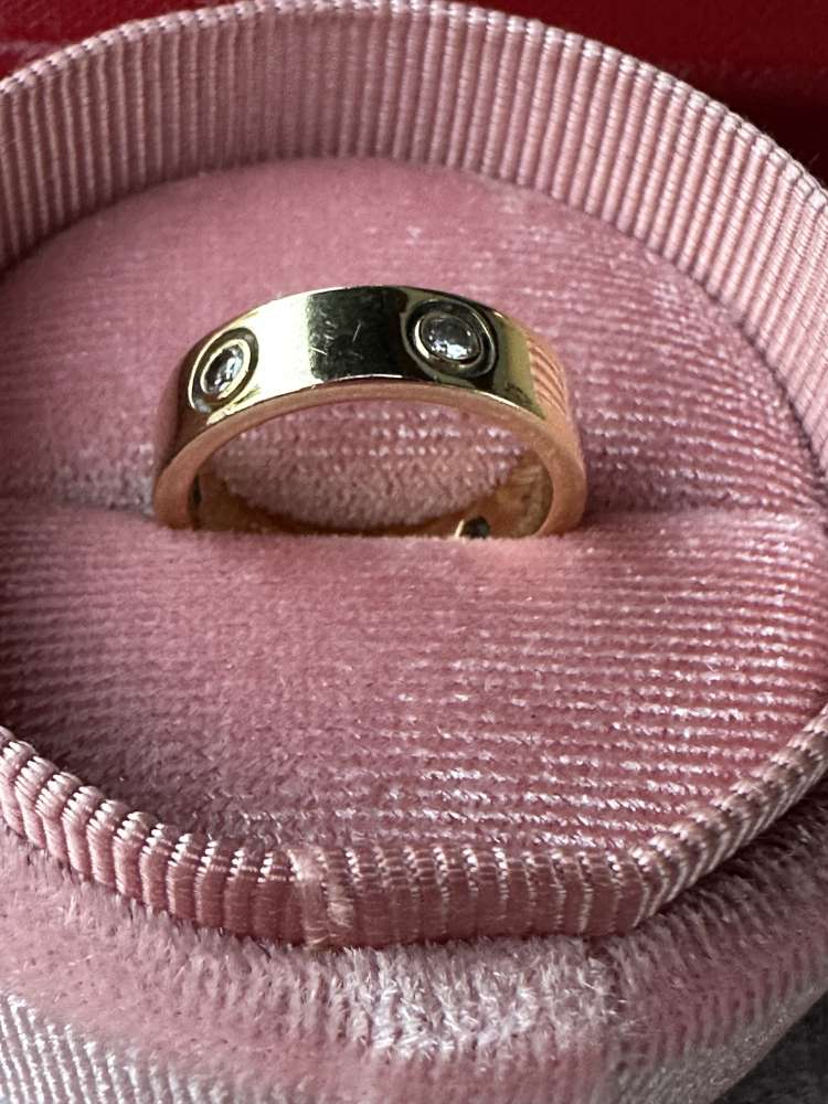 Cartier Love prsteň s briliantmi