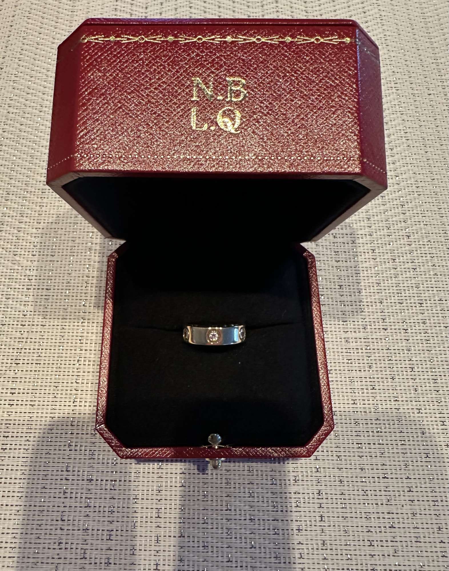 Cartier Love prsteň s briliantmi