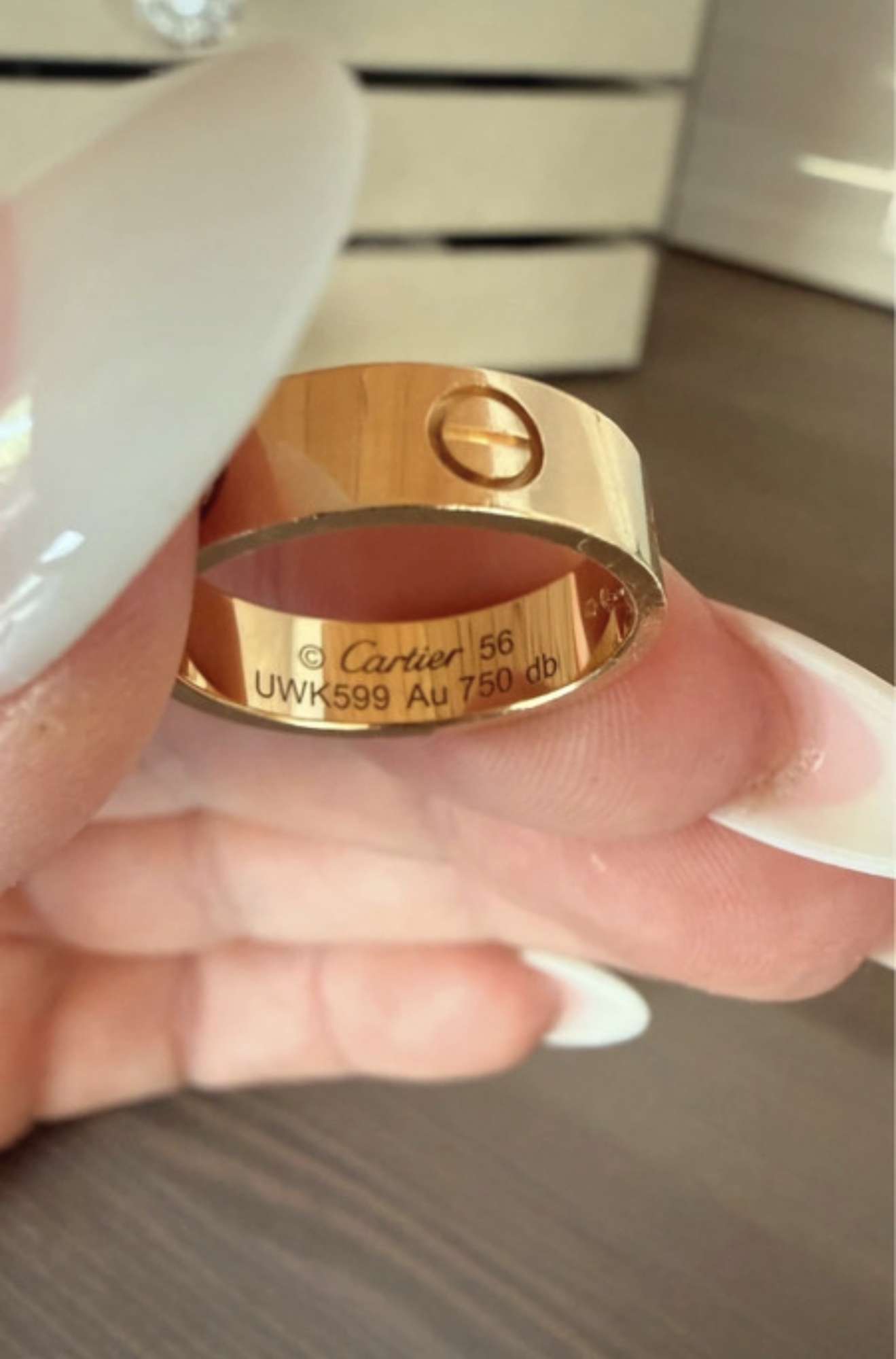 Cartier love prsteň
