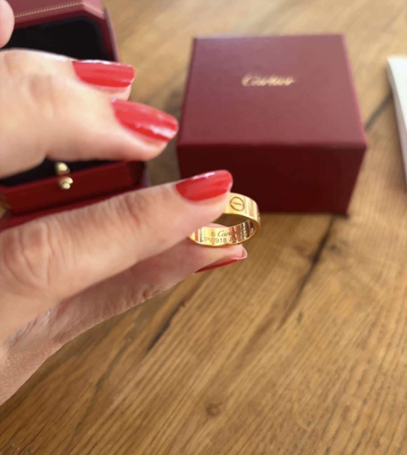 Cartier love prsteň