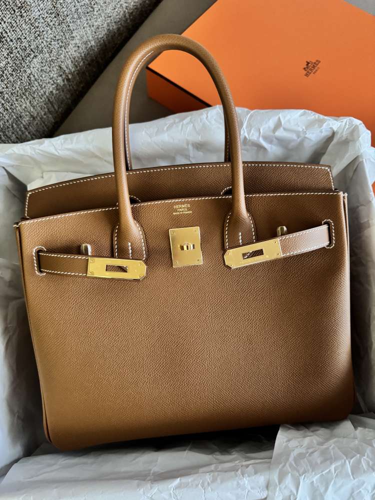 Hermes Birkin 30 gold