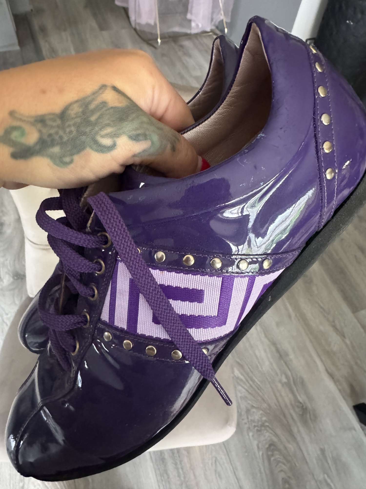 Versace Navy purple
