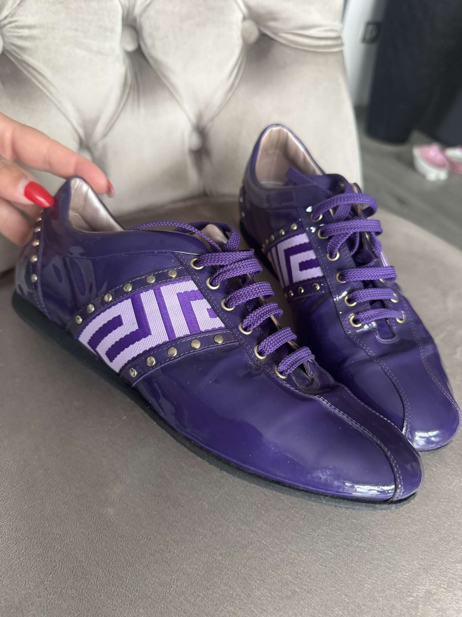 Versace Navy purple