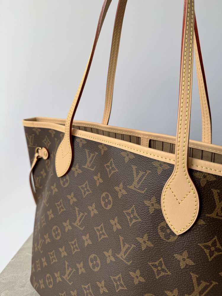 Neverfull MM Monogram Beige kabelka aj s pochettkou
