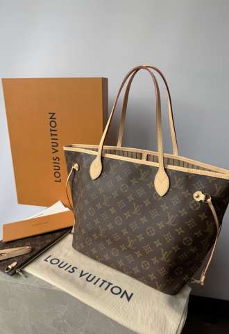 https://www.vipluxury.sk/Neverfull MM Monogram Beige kabelka aj s pochettkou