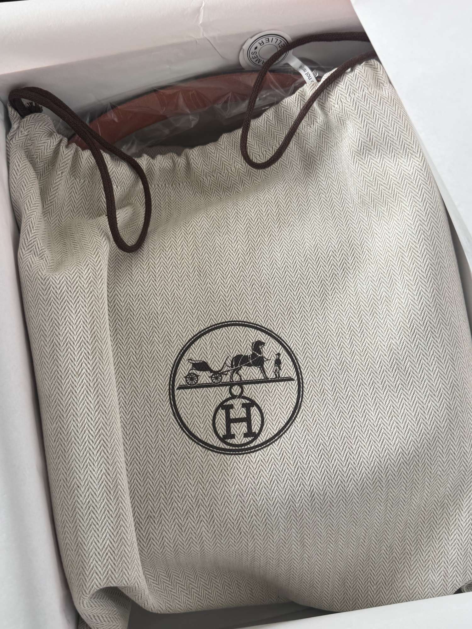 Úplne nová Hermés Herbag 20 Retourné