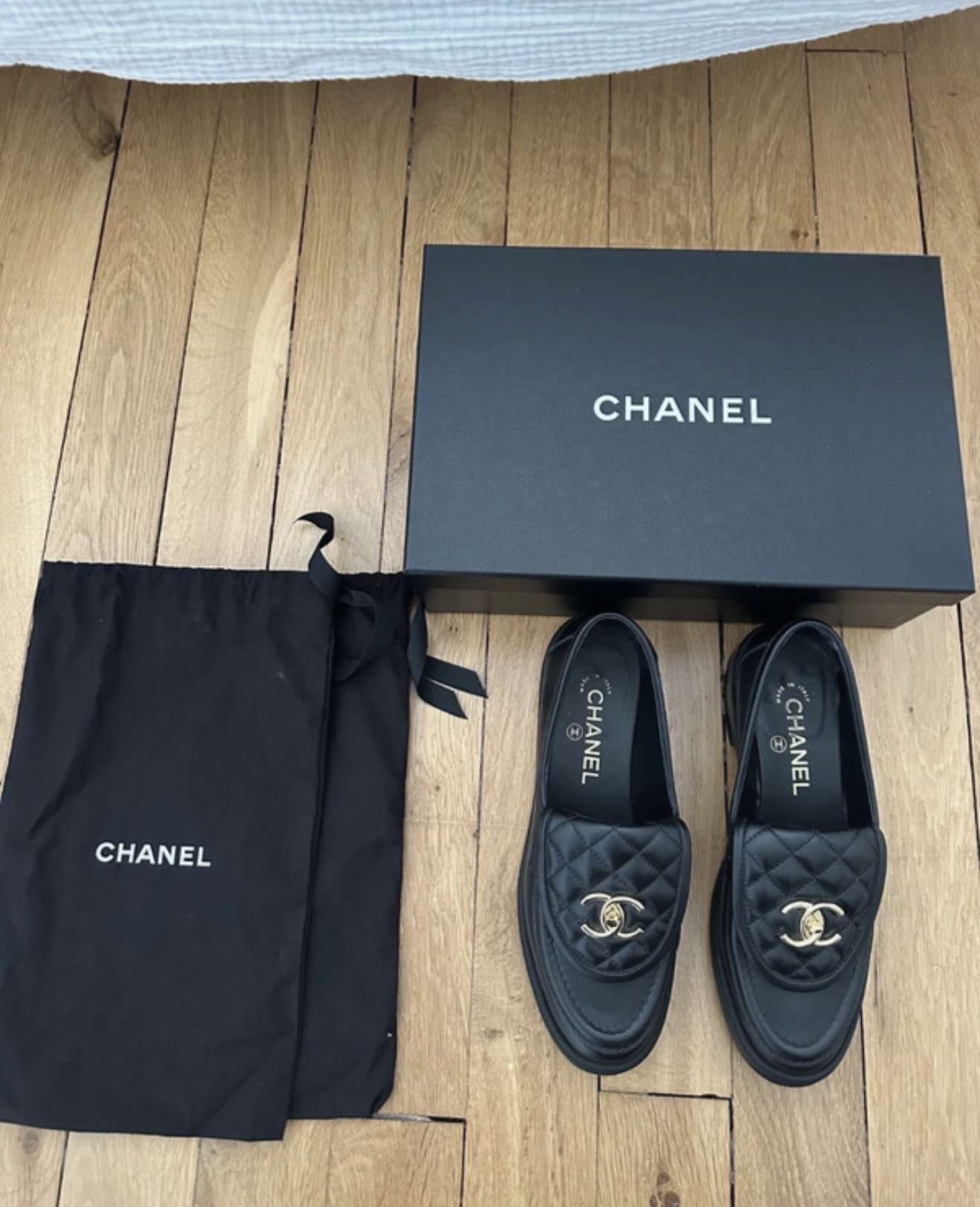 Chanel mokasiny