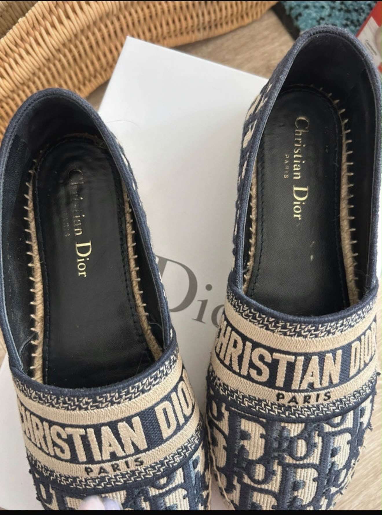 Dior espadrilky
