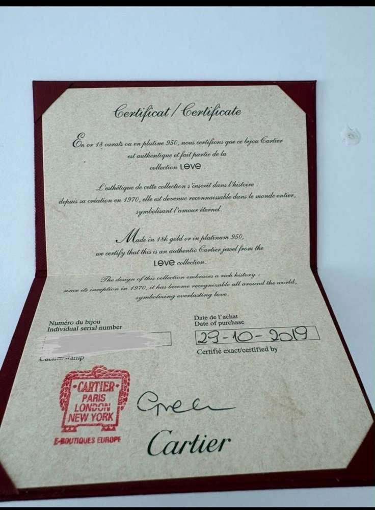 Cartier love náramok
