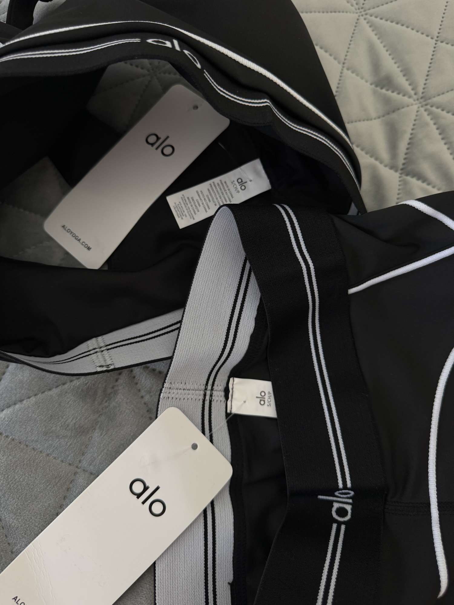 Alo Yoga Workout Set Black