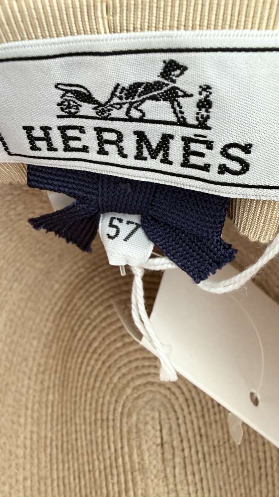 Hermès Raffia Hat Indiana Glenan 57