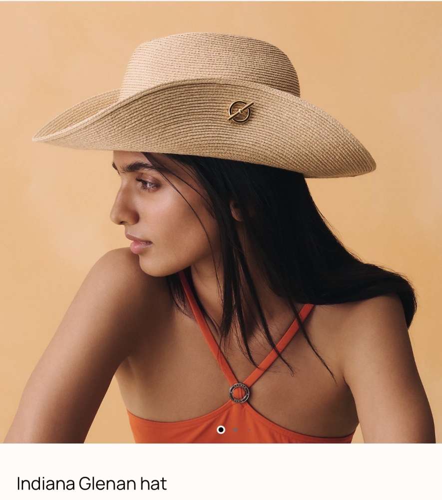 Hermès Raffia Hat Indiana Glenan 57
