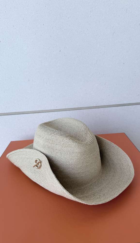 Hermès Raffia Hat Indiana Glenan 57