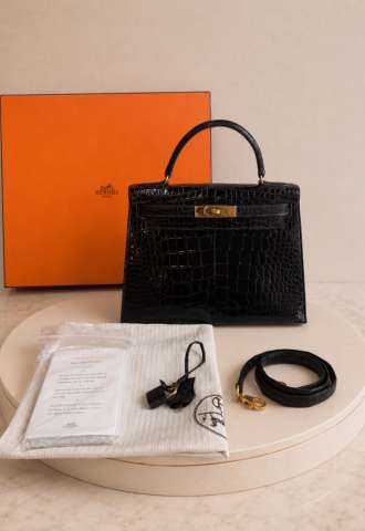 https://www.vipluxury.sk/Hermès Kelly 28 Alligator Black GHW