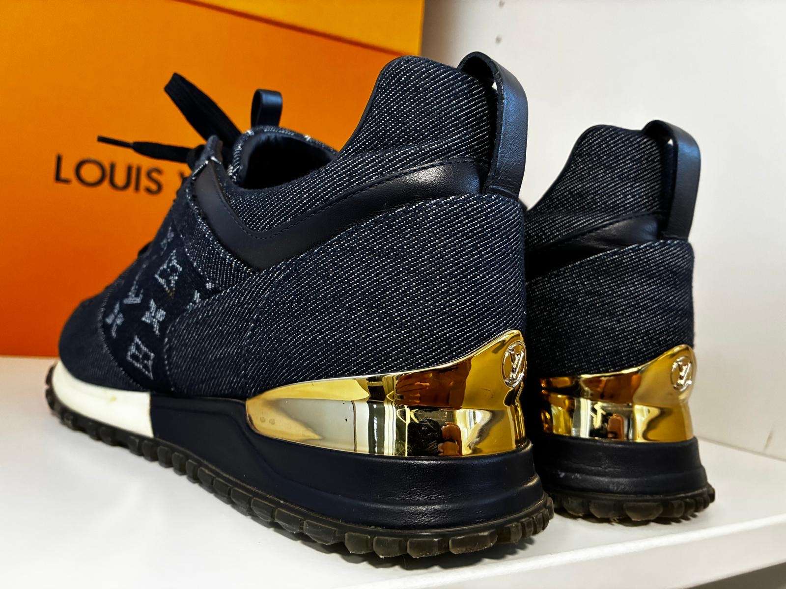Tenisky Louis Vuitton Run Away – džínsy