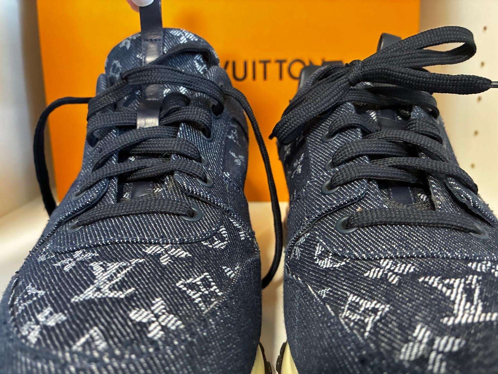 Tenisky Louis Vuitton Run Away – džínsy