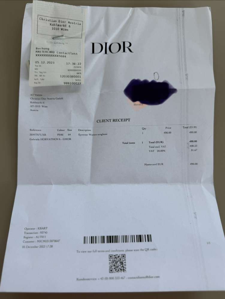 Dior slnečné okuliare NOVÉ