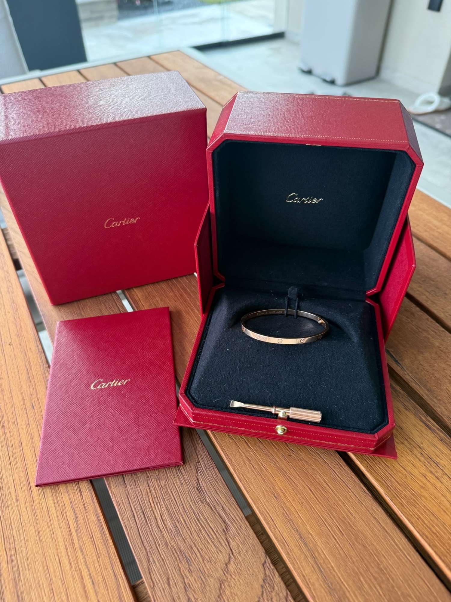 Cartier love náramok