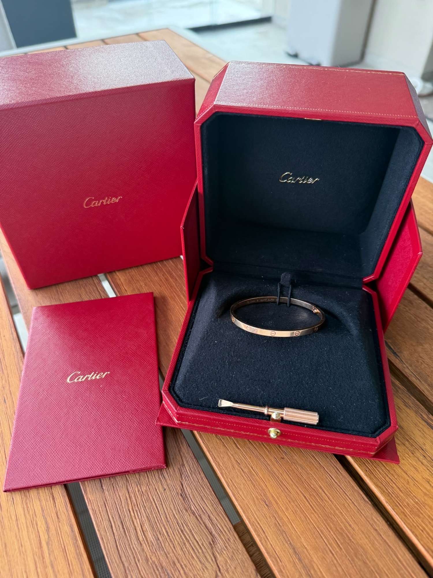Cartier love náramok