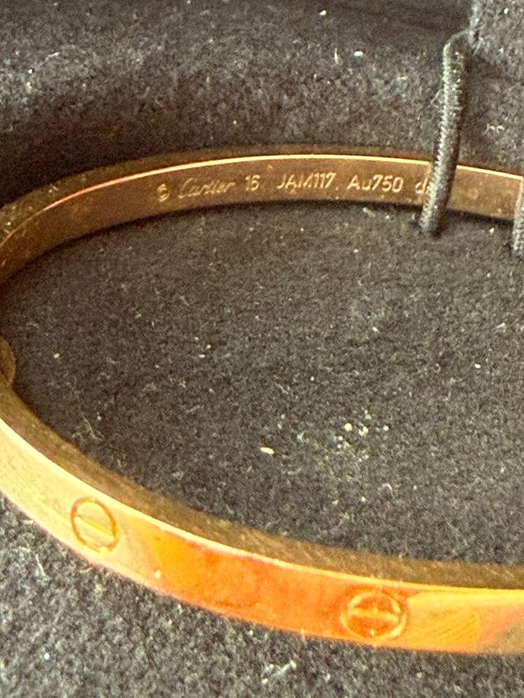 Cartier love náramok