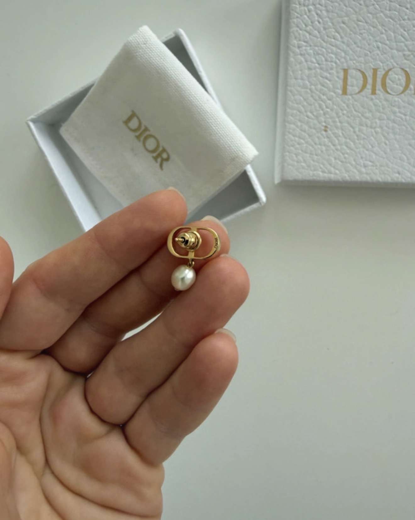 Dior náušnice