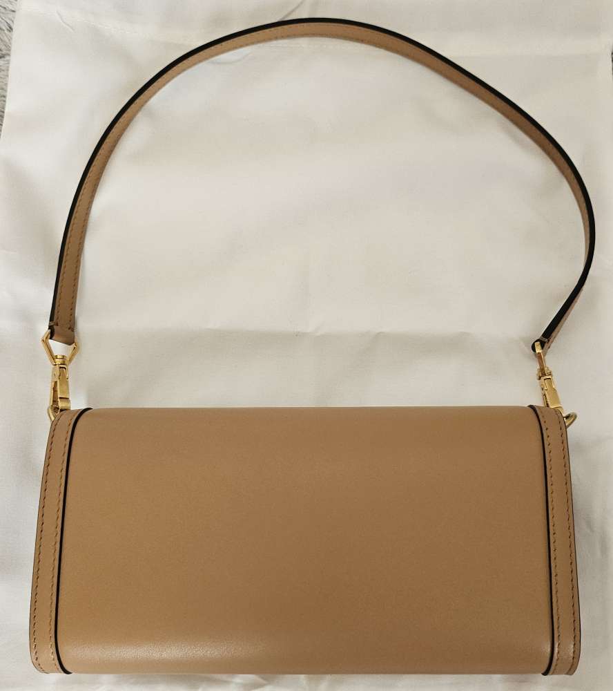 JIMMY CHOO Biscuit & Gold Diamond Mini Shoulder Bag. PC:1100 eur.