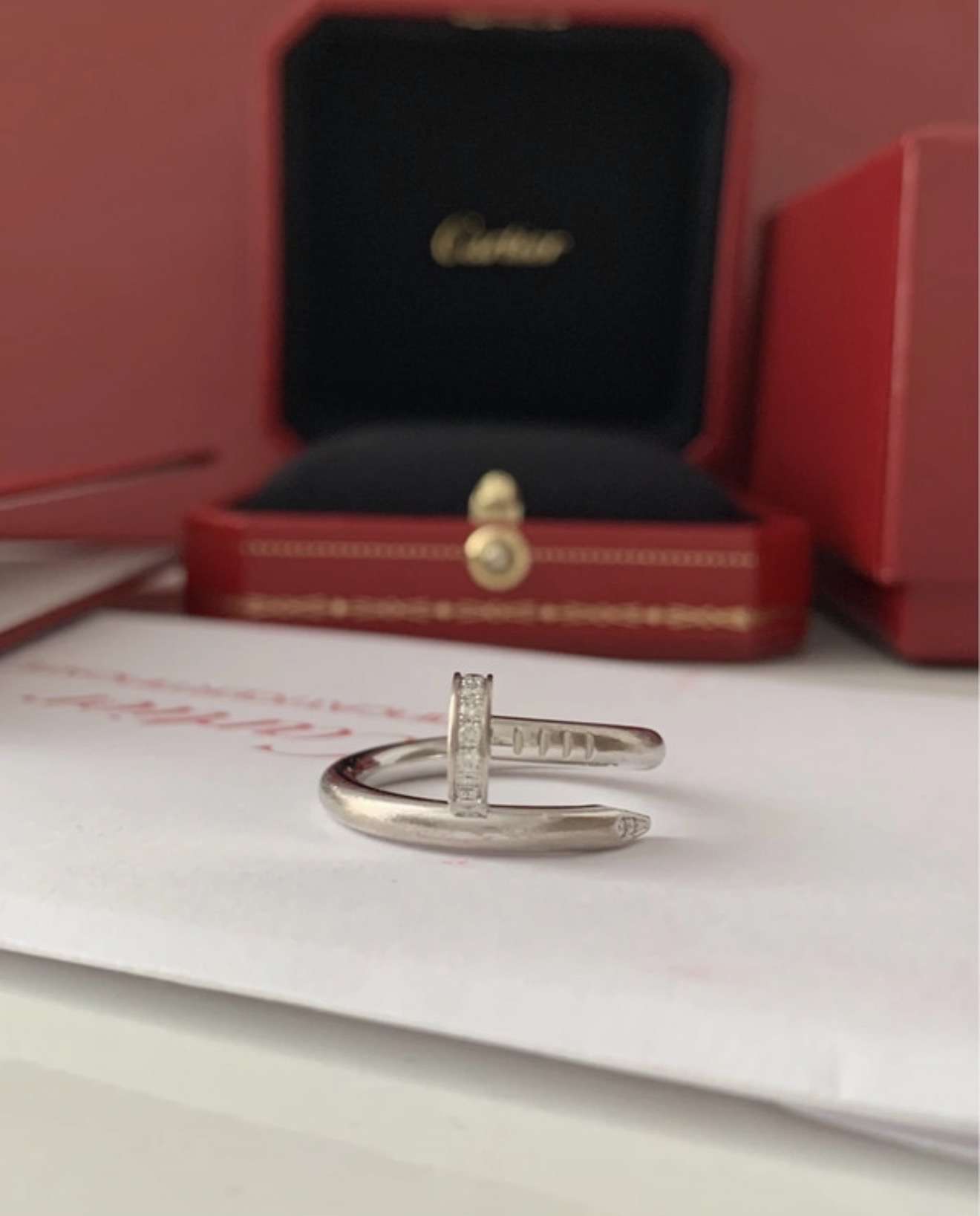Cartier Juste Un Clou prsteň