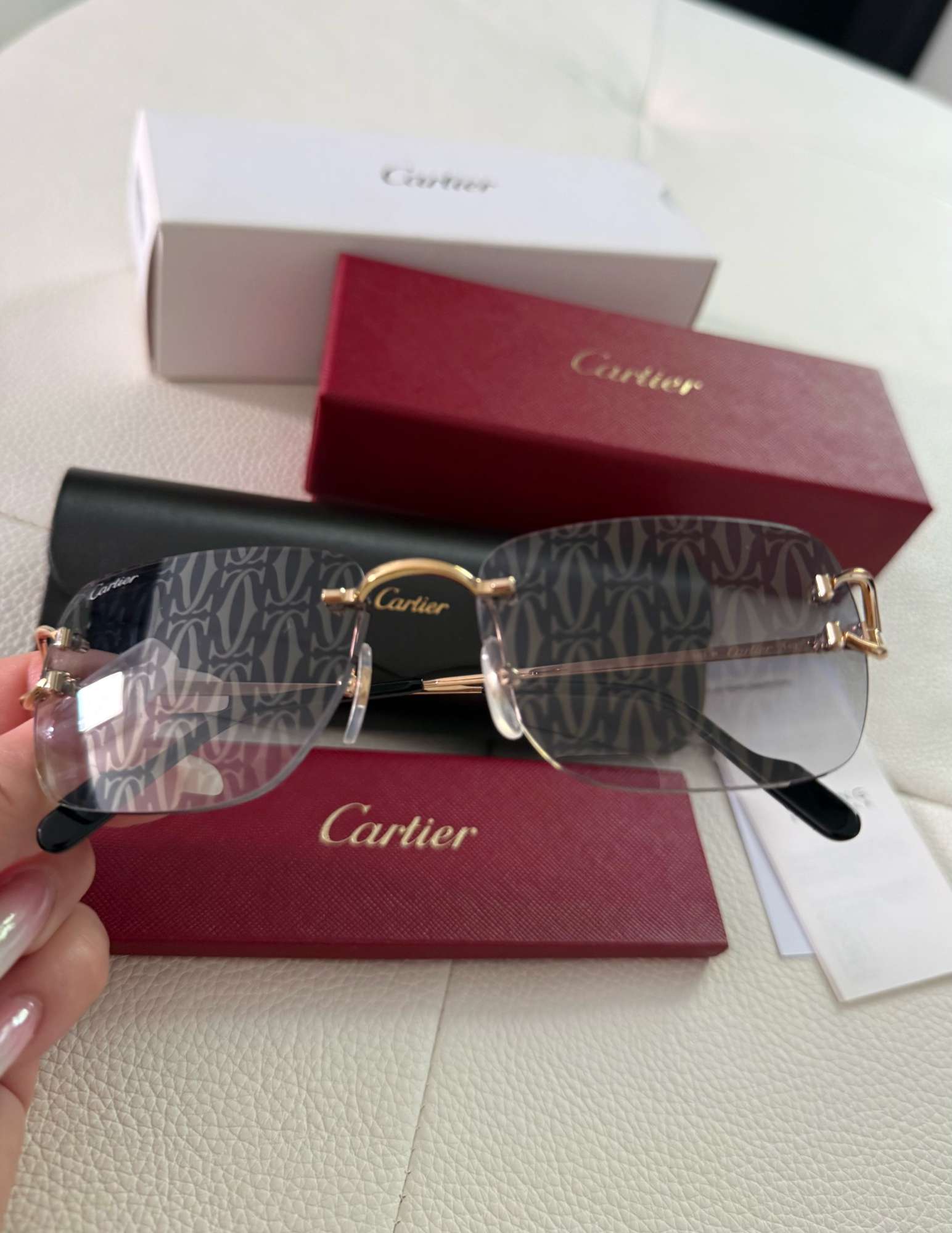 Unisex okuliare Cartier