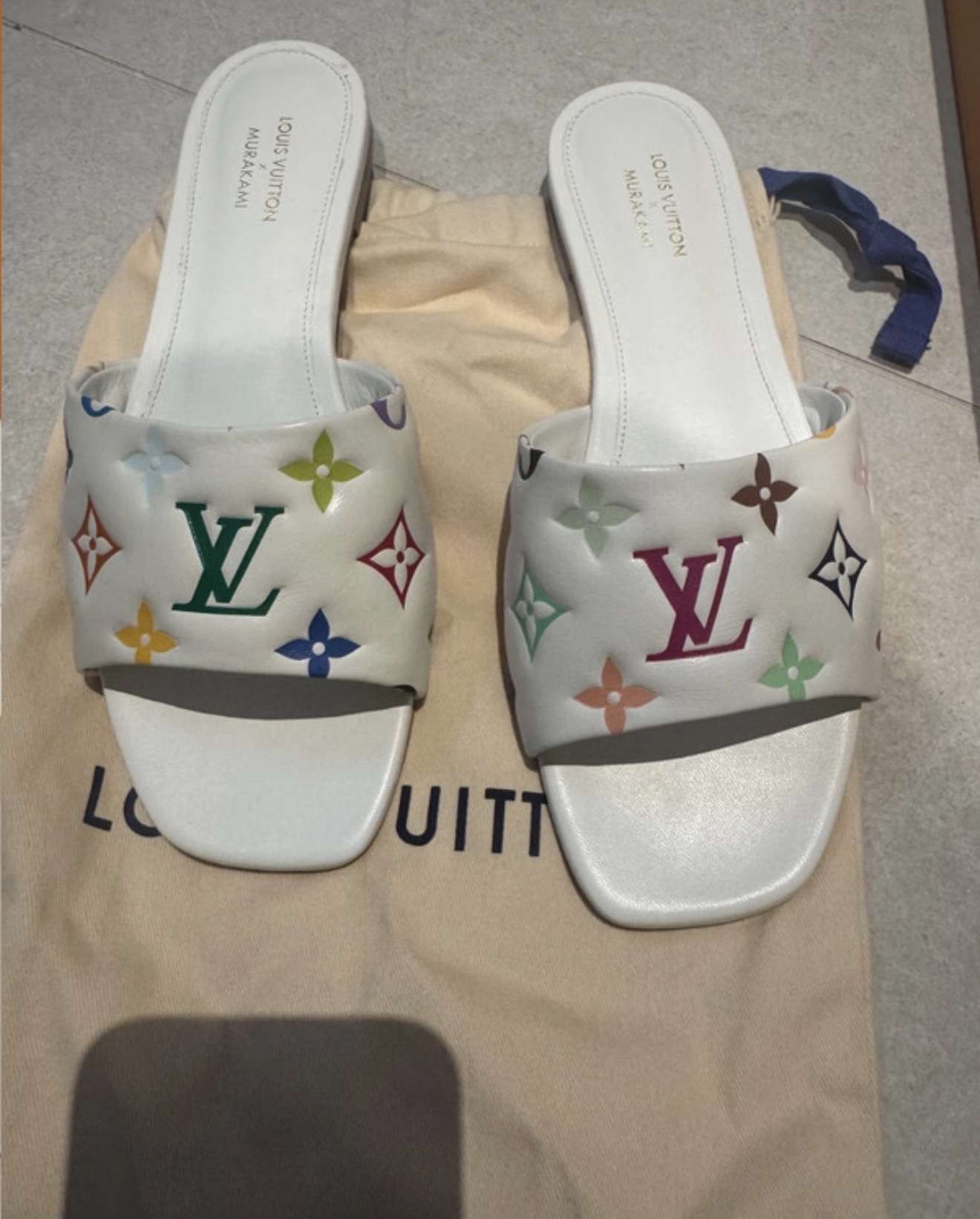 Louis Vuitton Murakami šľapky