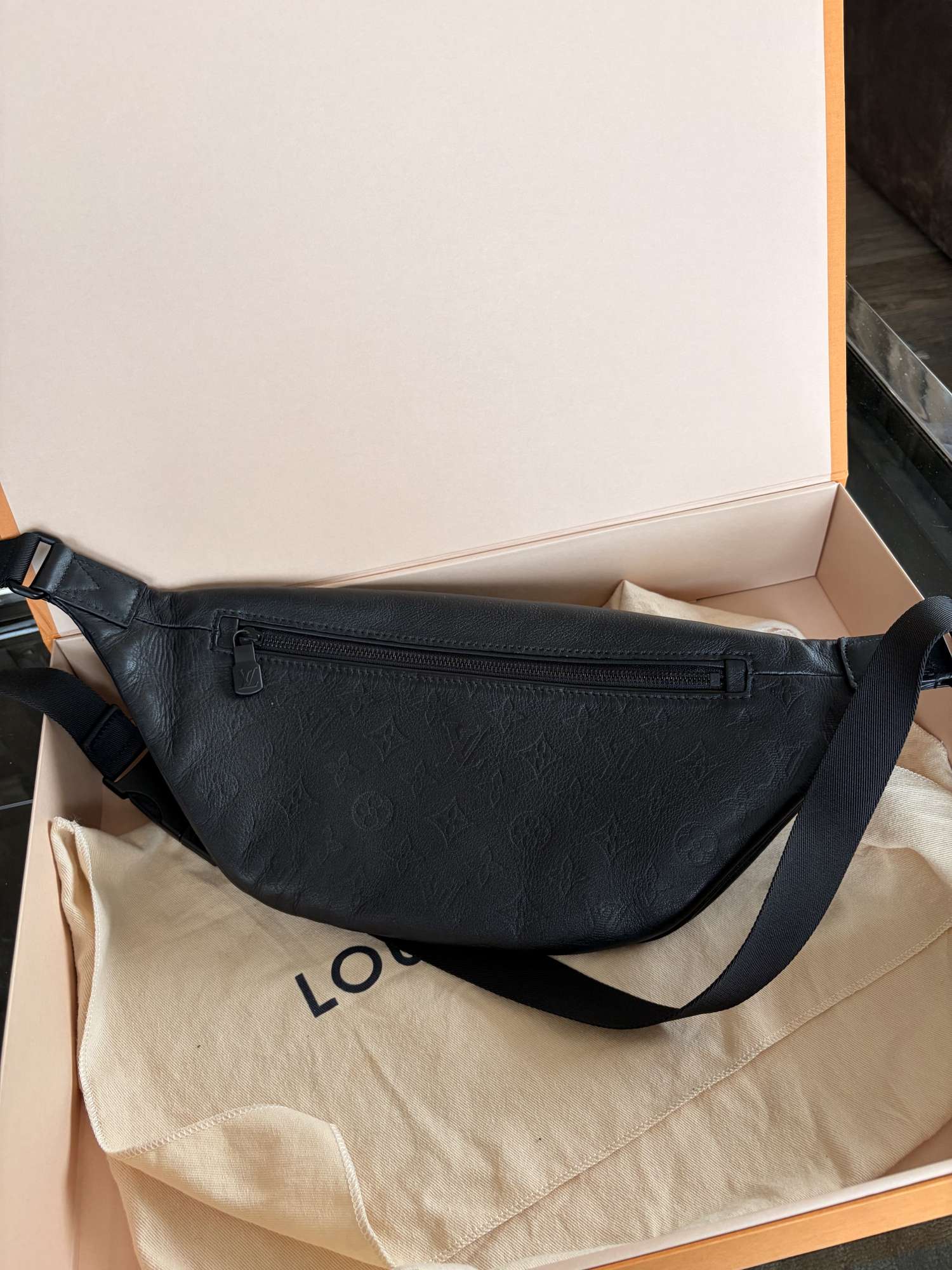 Louis Vuitton BumBag monogram shadow leather