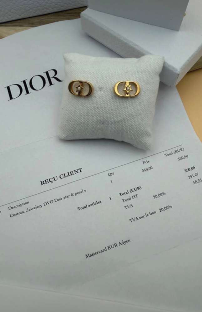Dior náušnice