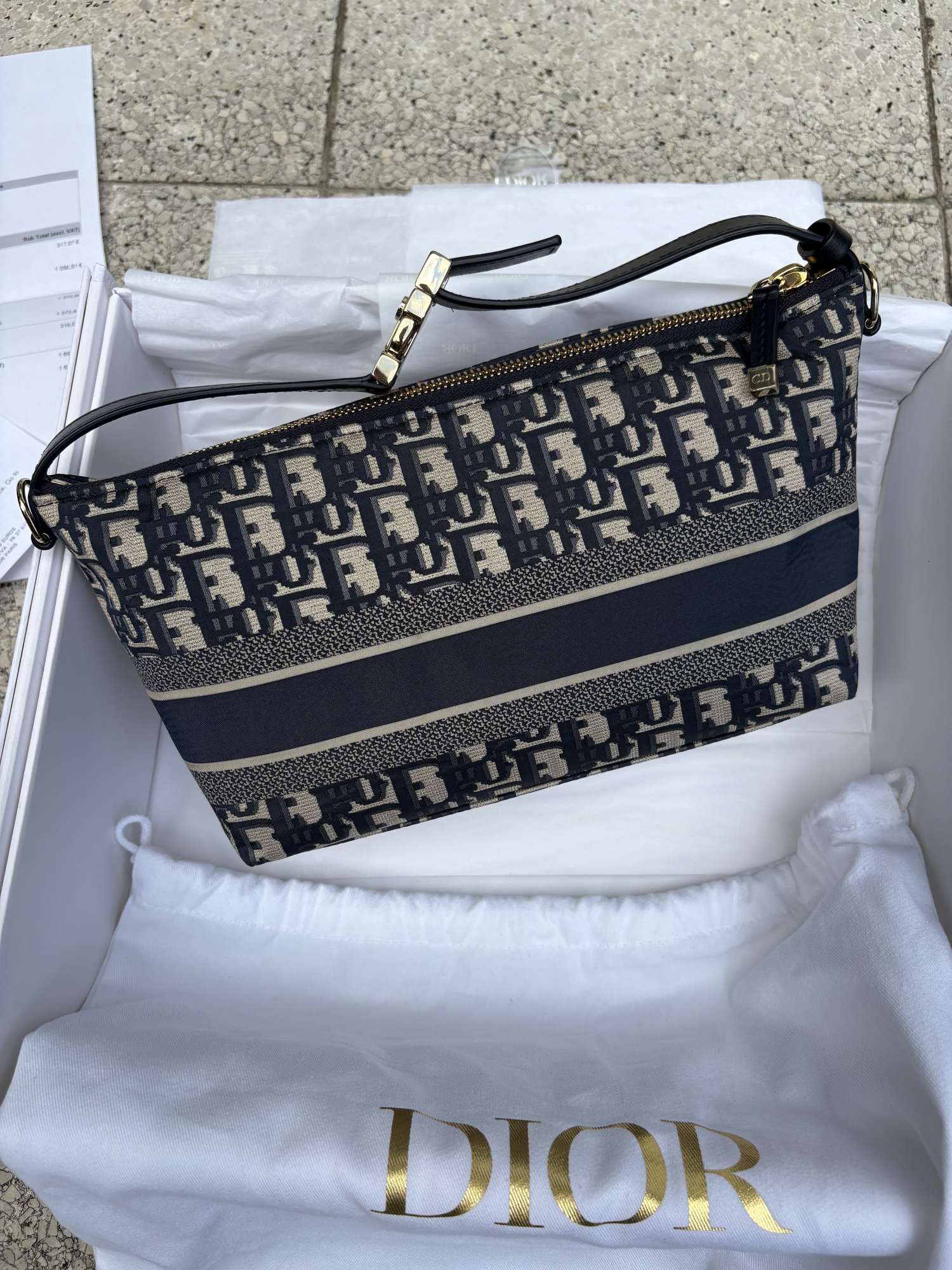 Christian Dior Medium DiorTravel Nomad Pouch