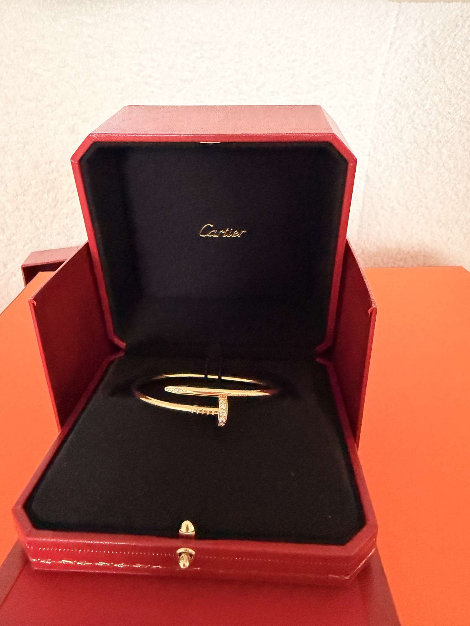 Cartier Juste un Clou Bracelet Diamonds 18k Yellow Gold – kompletný set