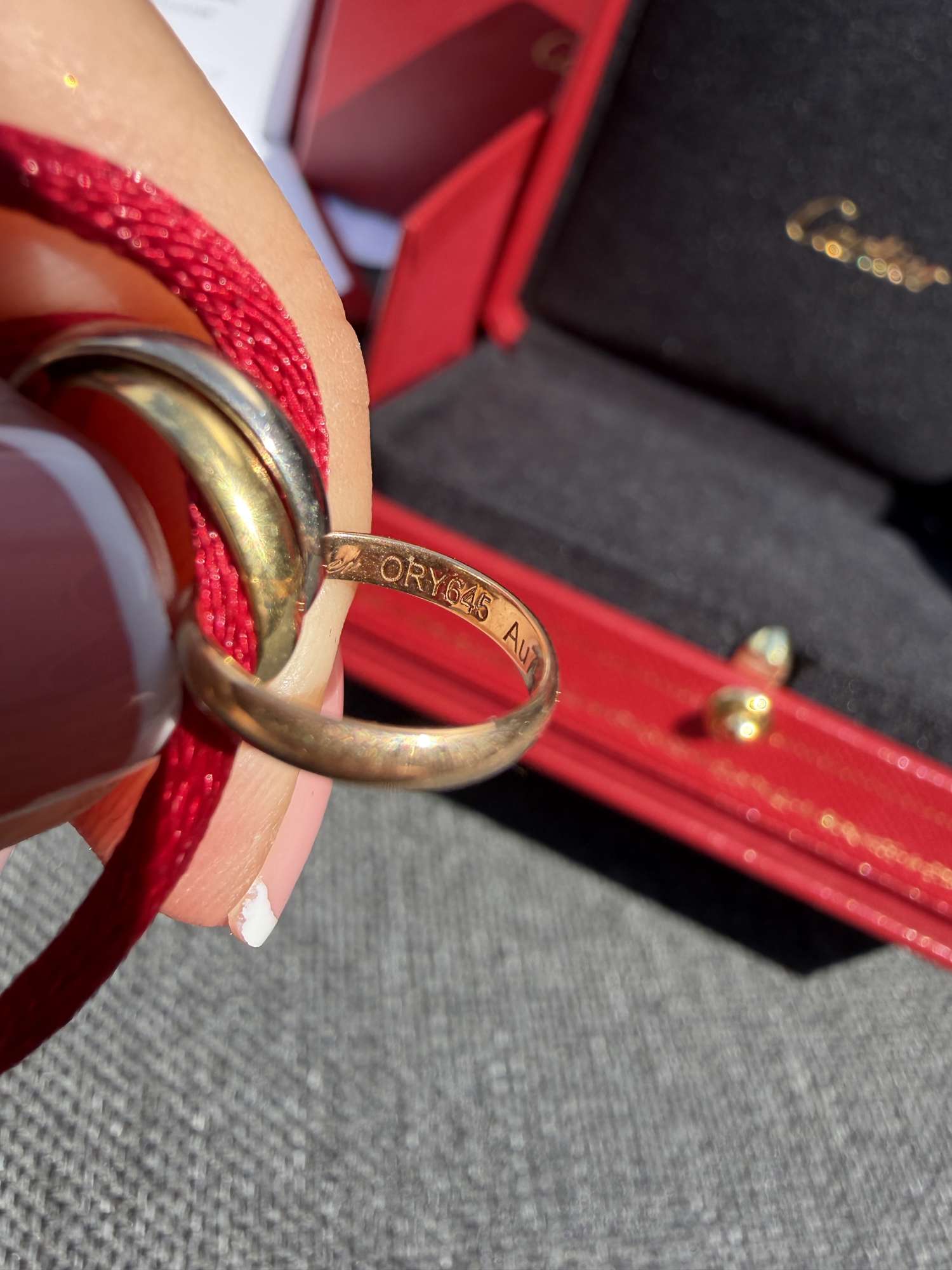 Cartier trinity náramok