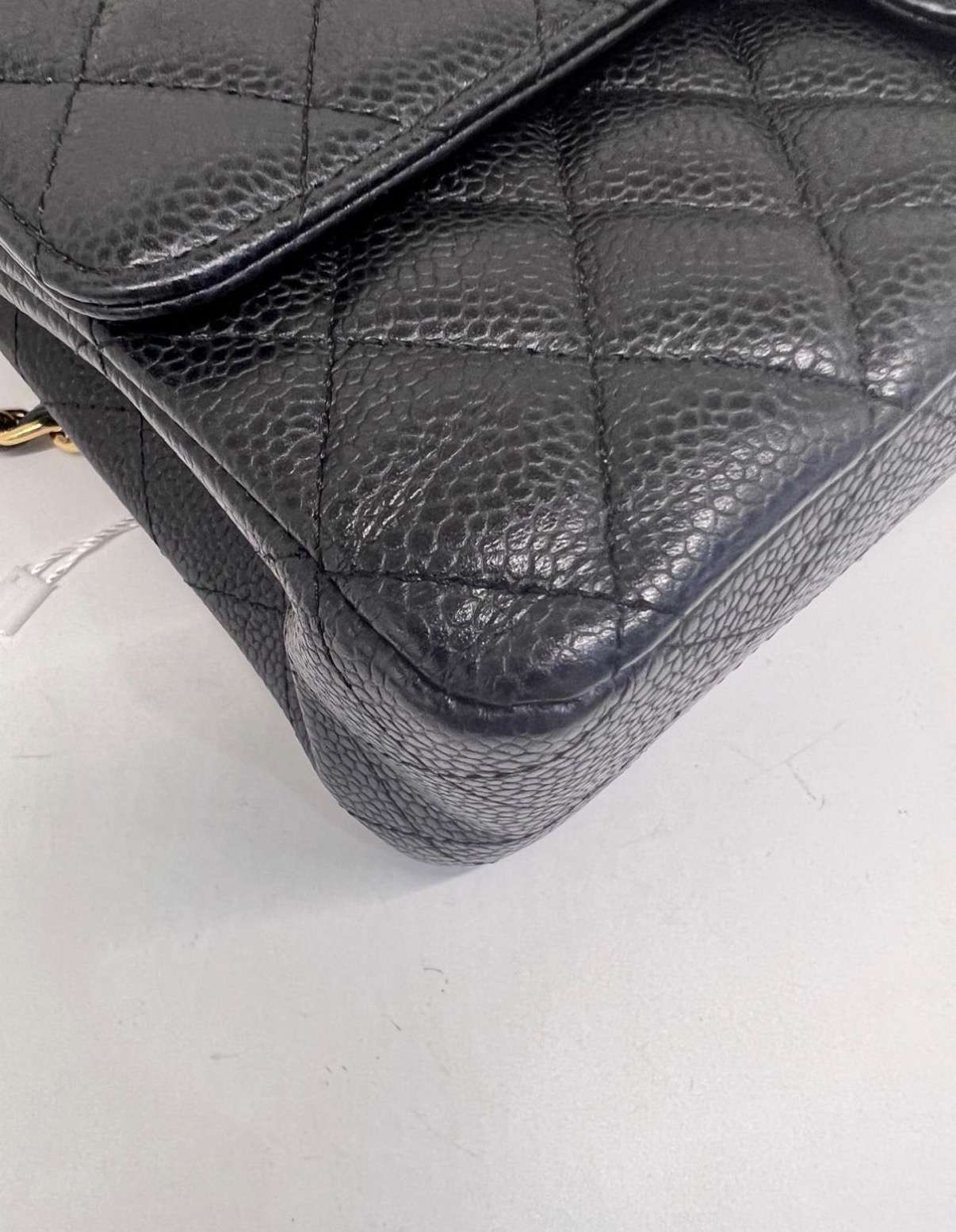 Chanel Double Flap Caviar