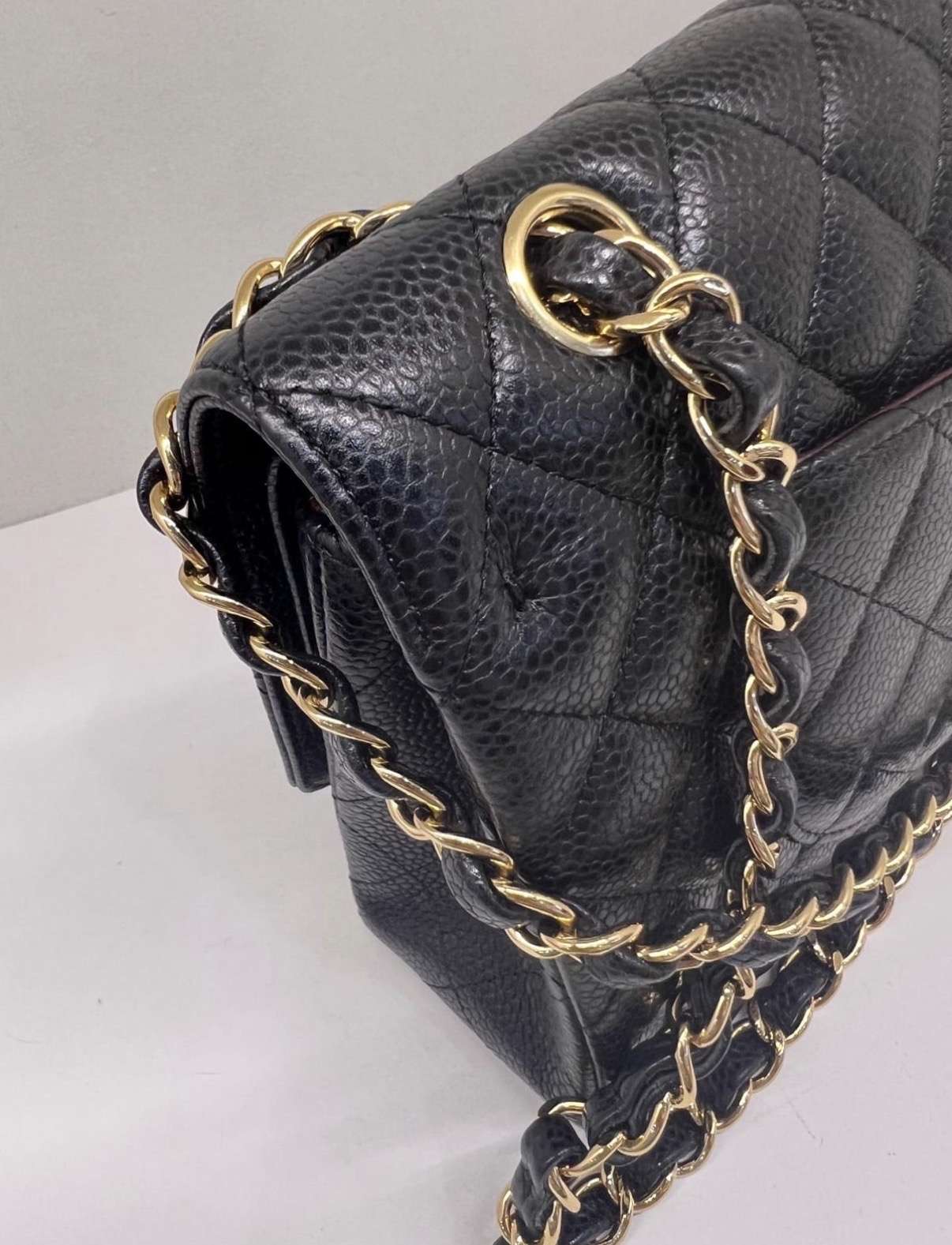 Chanel Double Flap Caviar