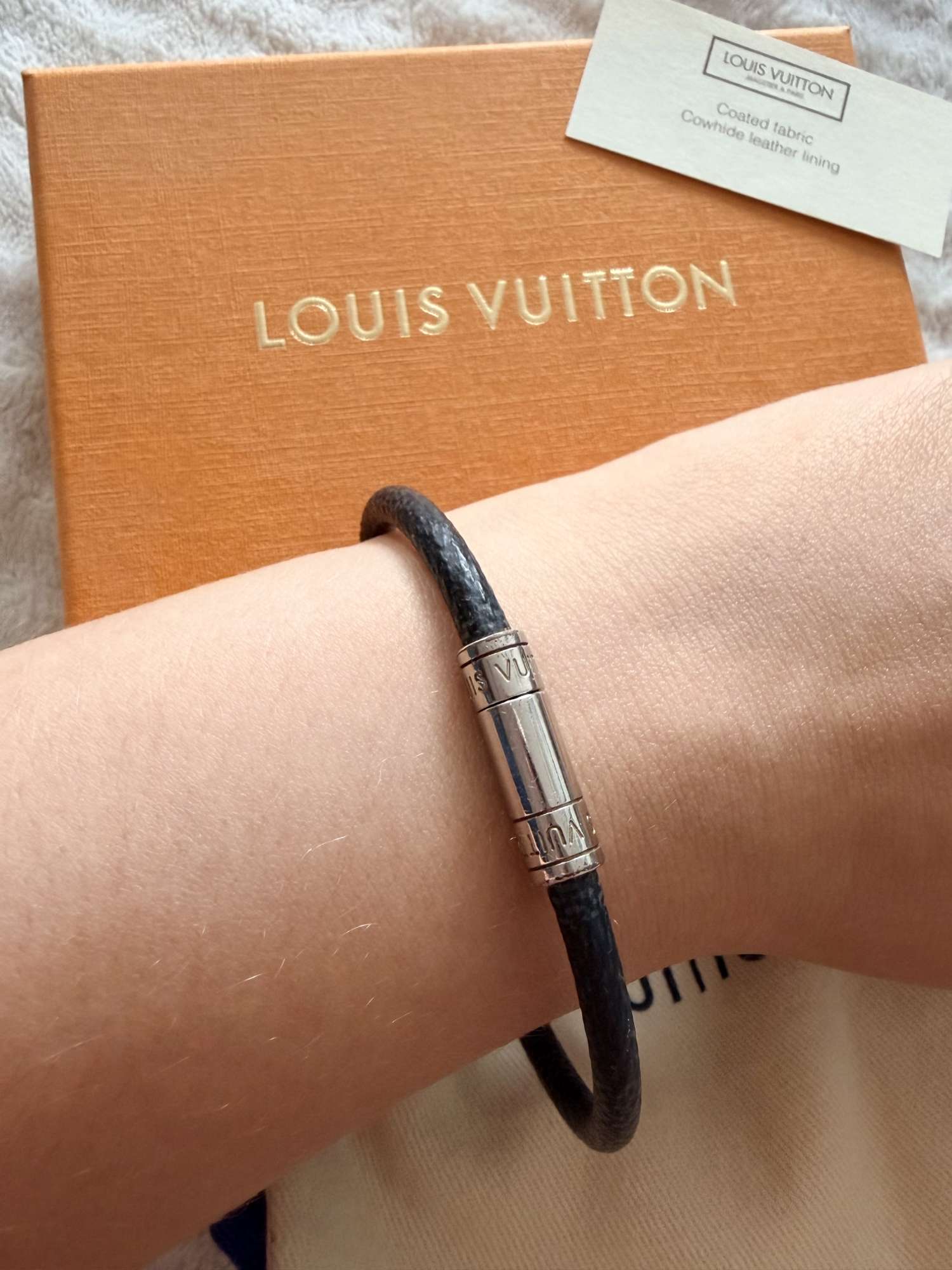 Keep It Bracelet - Damier Canvas