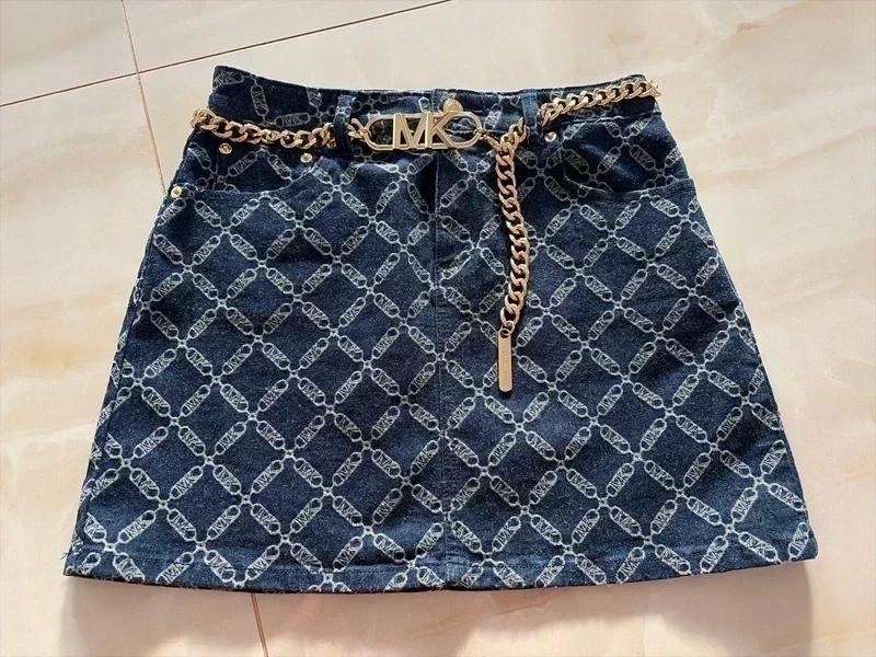 Riflova sukňa s opaskom Michael Kors XS/S