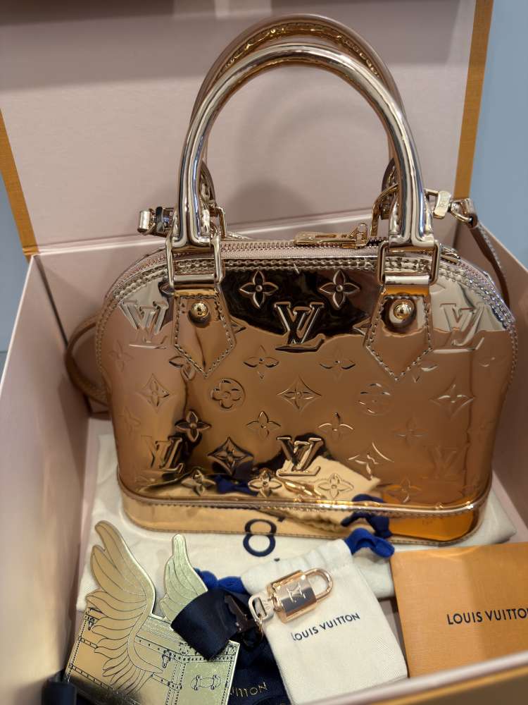 Nová limitka LV SKI kabelka Rose gold