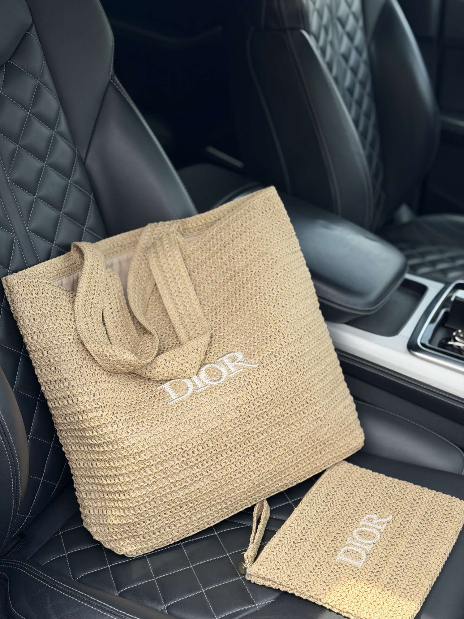 Dior Raffia set