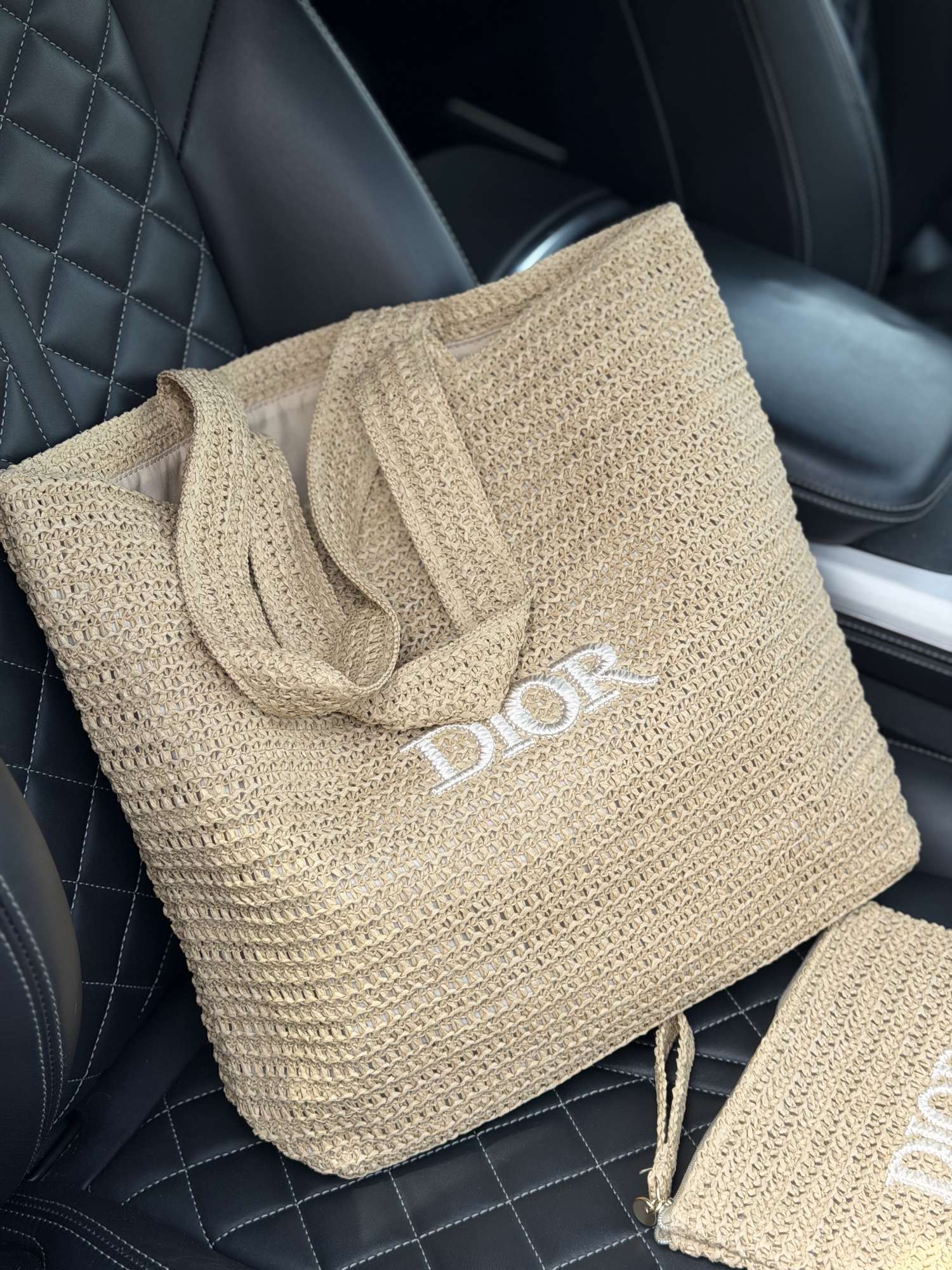 Dior Raffia set