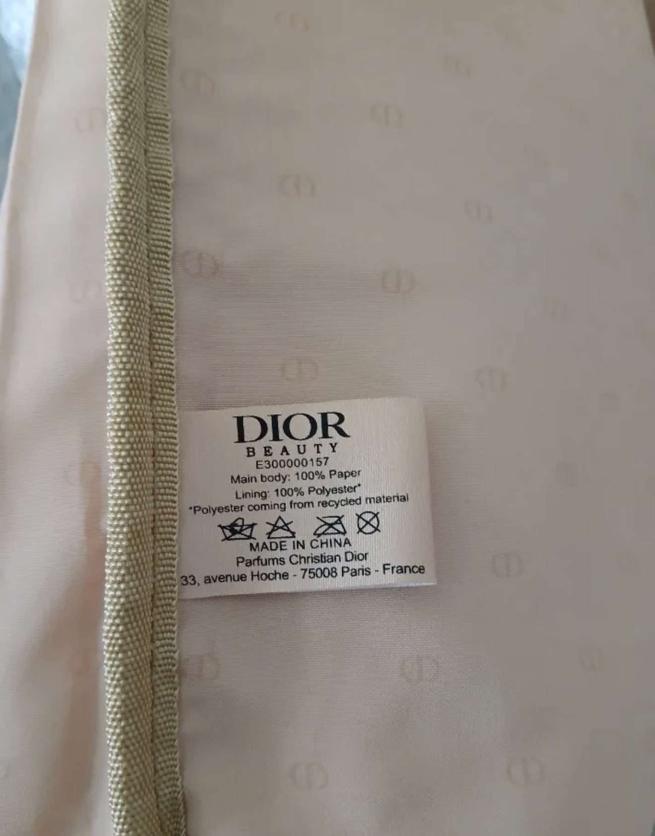 Dior beauty taška a clutch