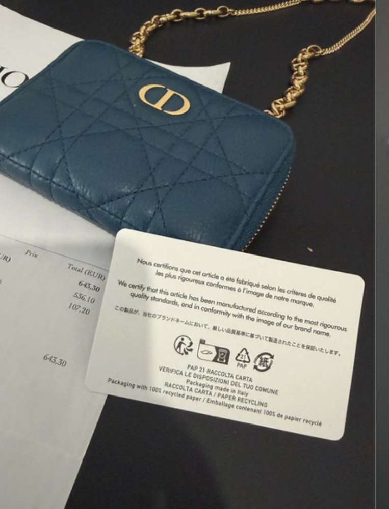 Dior crossbody peňaženka