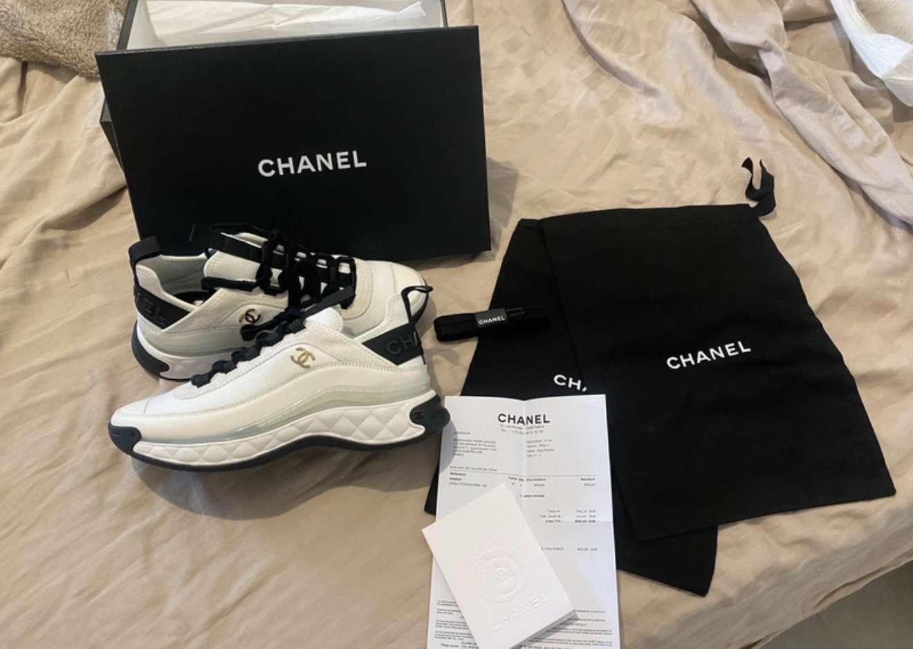 Chanel tenisky